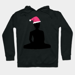 Funny Buddha Christmas Santa Claus Buddhist Humor Hoodie